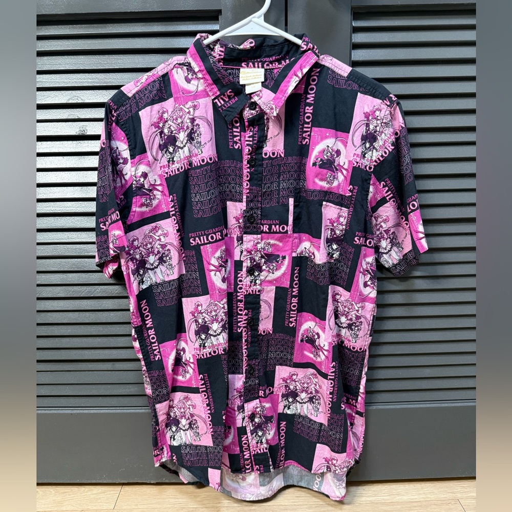 Sailor Moon Collar Button Down